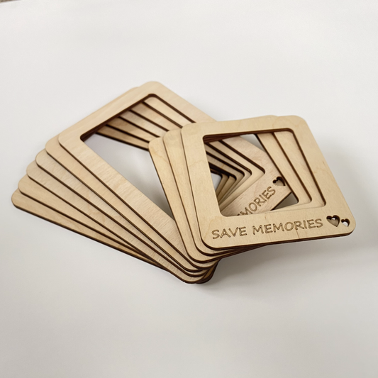 Wooden Photo Frames Set 9 pcs