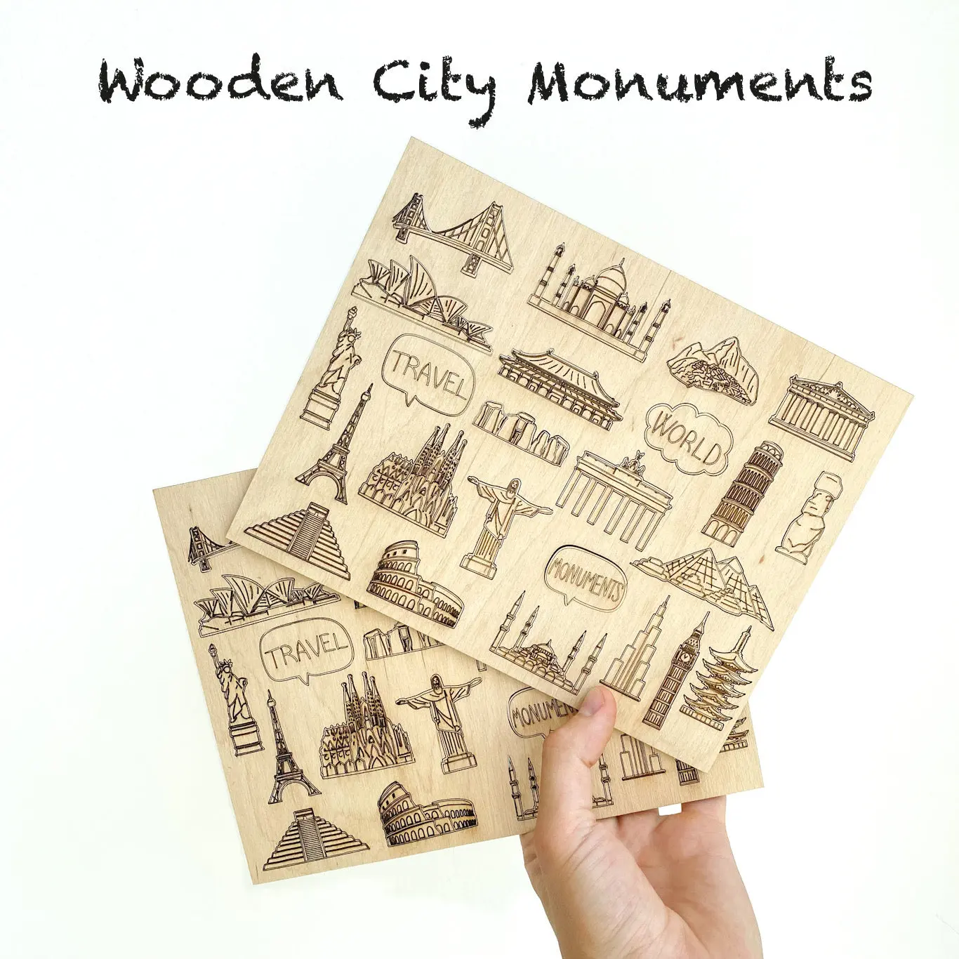Wooden City Monuments